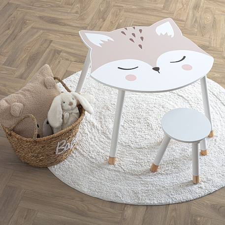Table enfant - ally Beige+Blanc+Multicolore+Rose 15 - vertbaudet enfant 