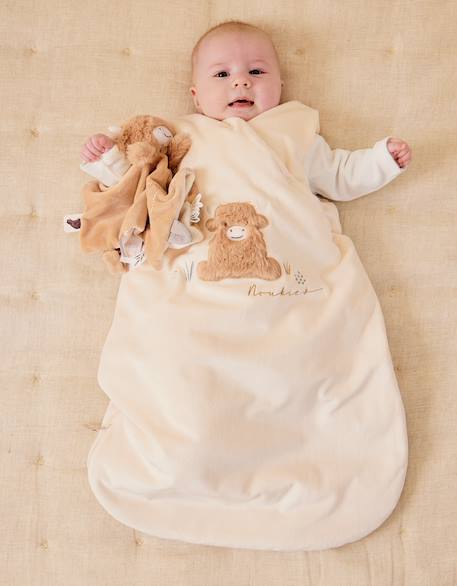 Gigoteuse 1-6m veloudoux® Blanc 2 - vertbaudet enfant 