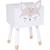 Table de chevet enfant renard - douceur Blanc 2 - vertbaudet enfant 
