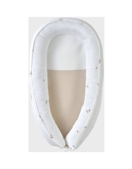 Nid bébé mousseline de coton bio Ecru 1 - vertbaudet enfant 