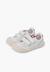 Baskets en cuir tennis barefoot Blanc+Bleu denim+Camel+Eucalyptus+Vieux rose 16 - vertbaudet enfant 