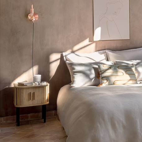 Table de chevet - colva Beige 2 - vertbaudet enfant 