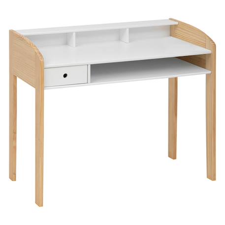 Bureau enfant primaire Blanc 2 - vertbaudet enfant 