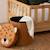Pouf-coffre enfant rangement Noir et blanc+Orange 8 - vertbaudet enfant 