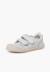 Baskets en cuir tennis barefoot Blanc+Bleu denim+Camel+Eucalyptus+Vieux rose 26 - vertbaudet enfant 