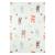 Tapis intérieur enfant blanc imprimé animaux thème automnal - ravon Blanc 2 - vertbaudet enfant 