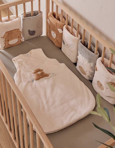 Gigoteuse 1-6m veloudoux® Blanc 1 - vertbaudet enfant 