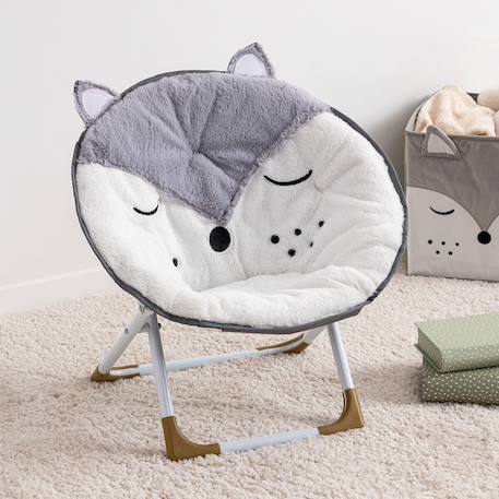 Fauteuil pliant - renard Blanc 4 - vertbaudet enfant 