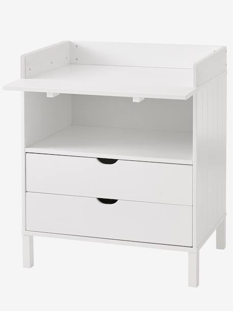 Commode à langer LIGNE HOLIDAYS blanc 6 - vertbaudet enfant 