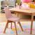 Chaise enfant - baya Blanc+Rose+Vert clair 5 - vertbaudet enfant 