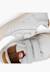 Baskets en cuir tennis barefoot Blanc+Bleu denim+Camel+Eucalyptus+Vieux rose 18 - vertbaudet enfant 
