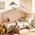 Lit tente enfant - ilan Beige 1 - vertbaudet enfant 