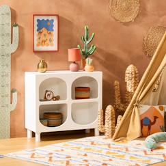 Chambre et rangement-Rangement-Etagère 4 compartiments en pin - tara