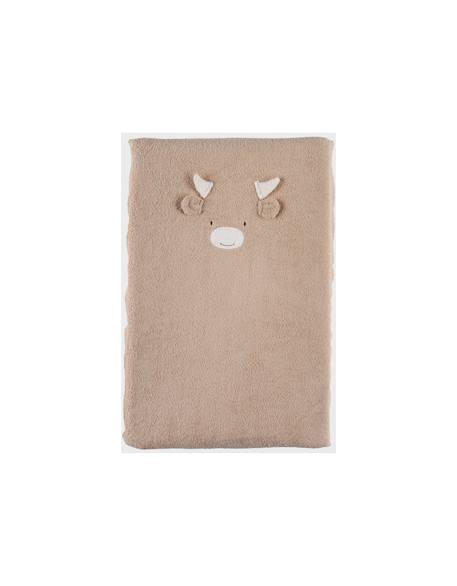 Matelas à langer avec housse en éponge ultra épaisse Beige 1 - vertbaudet enfant 