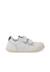 Baskets en cuir tennis barefoot Blanc+Bleu denim+Camel+Eucalyptus+Vieux rose 7 - vertbaudet enfant 