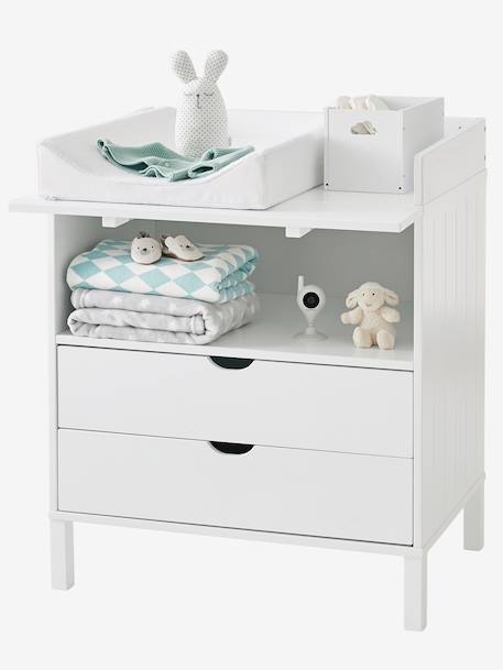 Commode à langer LIGNE HOLIDAYS blanc 4 - vertbaudet enfant 