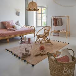 Chambre et rangement-Chambre-Lit enfant en rotin - colette