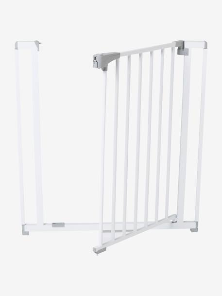 Barrière de sécurité en métal blanc 2 - vertbaudet enfant 