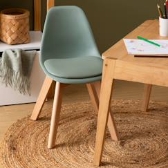 -Chaise design scandinave pieds hêtre - baya