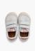 Baskets en cuir tennis barefoot Blanc+Bleu denim+Camel+Eucalyptus+Vieux rose 29 - vertbaudet enfant 