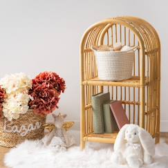 Chambre et rangement-Rangement-Bibliothèque enfant en rotin - colette