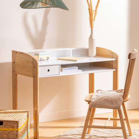 Bureau enfant primaire Blanc 4 - vertbaudet enfant 