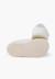 Baskets en cuir tennis barefoot Blanc+Bleu denim+Camel+Eucalyptus+Vieux rose 3 - vertbaudet enfant 