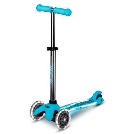 Trottinette enfant mini micro deluxe glow  led Aqua+Rose 1 - vertbaudet enfant 