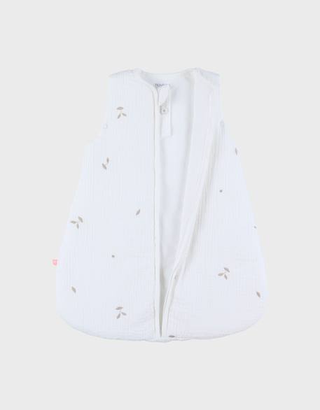 Gigoteuse mousseline bio Blanc 3 - vertbaudet enfant 
