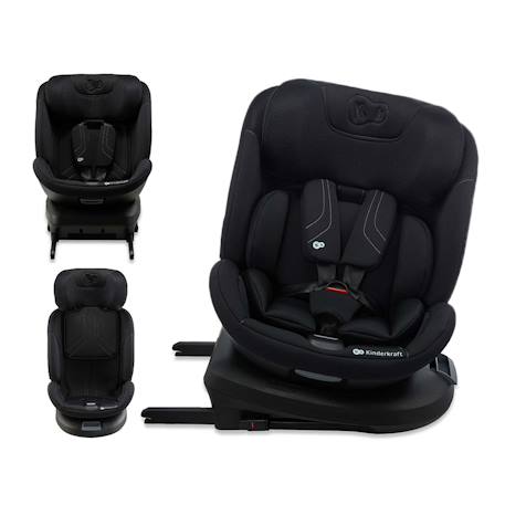 Siège Auto XPEDITION 3 i-Size 40-150 cm avec Rotation 360° EASY SPIN, H-GUARD+, SPS+, EASY GROW et EPP Beige+Gris+Noir+Vert 13 - vertbaudet enfant 