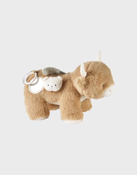 Peluche d'activités - fluffy cow Beige 1 - vertbaudet enfant 
