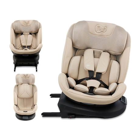 Siège Auto XPEDITION 3 i-Size 40-150 cm avec Rotation 360° EASY SPIN, H-GUARD+, SPS+, EASY GROW et EPP Beige+Gris+Noir+Vert 1 - vertbaudet enfant 