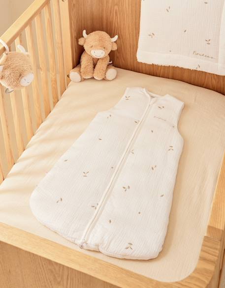 Gigoteuse mousseline bio Blanc 2 - vertbaudet enfant 
