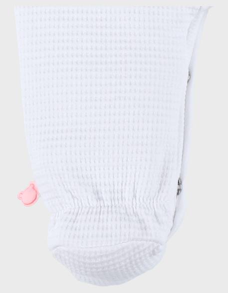 Pyjama dors-bien en coton brodé Blanc 4 - vertbaudet enfant 