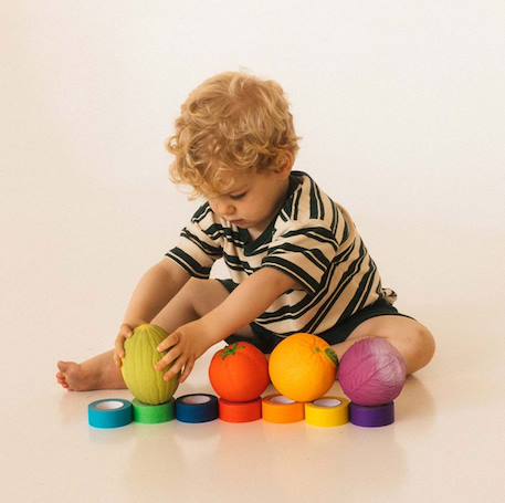 Balle sensorielle Rouge 3 - vertbaudet enfant 