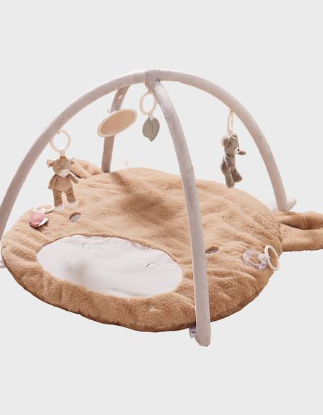 Tapis d'éveil - fluffy Beige 1 - vertbaudet enfant 