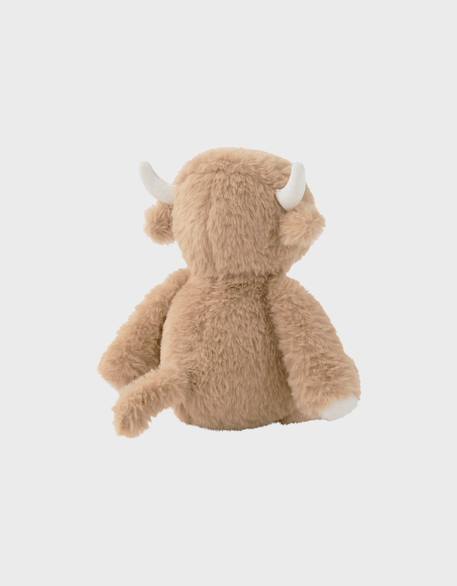 Fluffy vache 25cm Beige 4 - vertbaudet enfant 