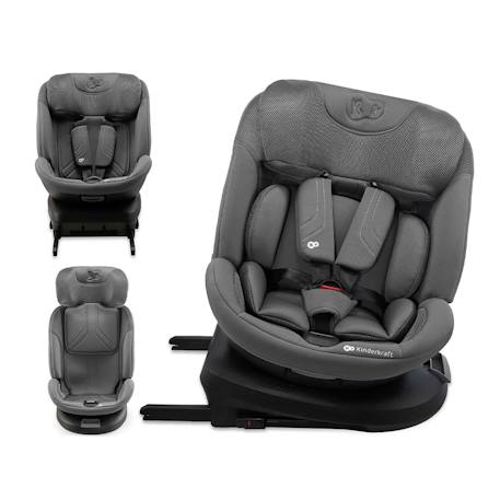 Siège Auto XPEDITION 3 i-Size 40-150 cm avec Rotation 360° EASY SPIN, H-GUARD+, SPS+, EASY GROW et EPP Beige+Gris+Noir+Vert 7 - vertbaudet enfant 