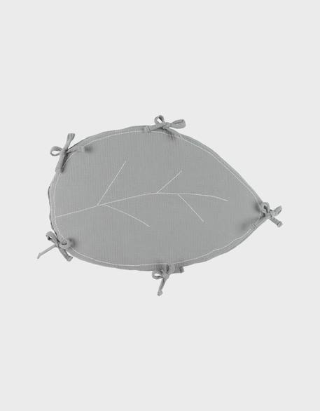 Tour de lit et parc en gaze de coton bio brodé Vert 6 - vertbaudet enfant 