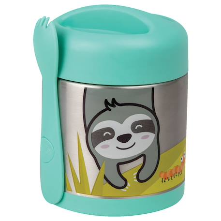 Boite à repas inox isotherme et cuillère magnétique stanley Multi-coloured 1 - vertbaudet enfant 