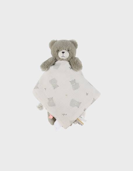 Doudou ours jour & nuit - orso Vert 1 - vertbaudet enfant 