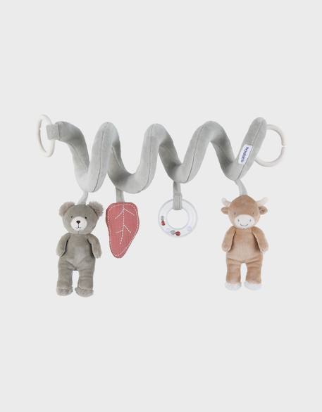 Spirale d'activités - fluffy orso & lily Vert 1 - vertbaudet enfant 