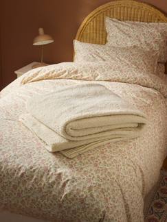 Linge de maison et décoration-Linge de lit enfant-Plaid réversible sherpa et rayures