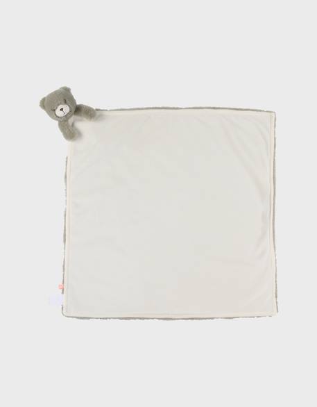 Doudou-couverture nomade 50x50cm - orso Vert 5 - vertbaudet enfant 