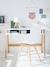 Bureau enfant ARCHITEKT blanc/bois+vert 2 - vertbaudet enfant 