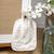 Bavoir à nouer en coton et bambou sidonia Sidonia, beige, écru, blanc 2 - vertbaudet enfant 
