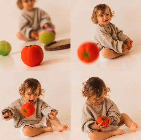 Balle sensorielle Rouge 2 - vertbaudet enfant 