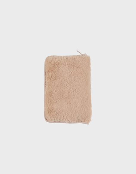 Protège carnet de santé effet fourrure Beige 5 - vertbaudet enfant 