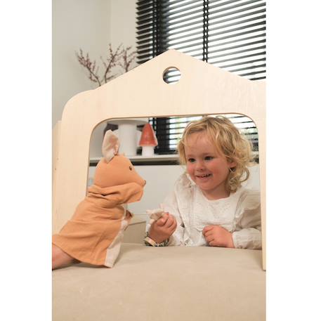 Marionnette kangourou Marron 6 - vertbaudet enfant 