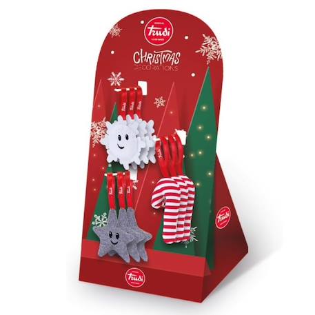 Déco sucre d'orge à suspendre Rouge 3 - vertbaudet enfant 